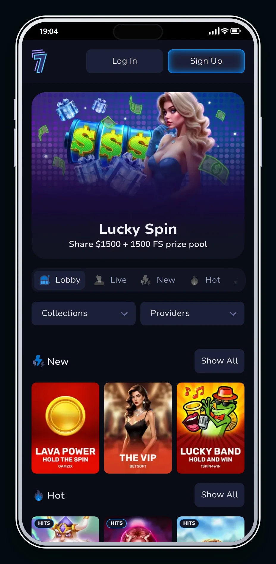 casinos with ecopayz: the 7Bit Casino homepage