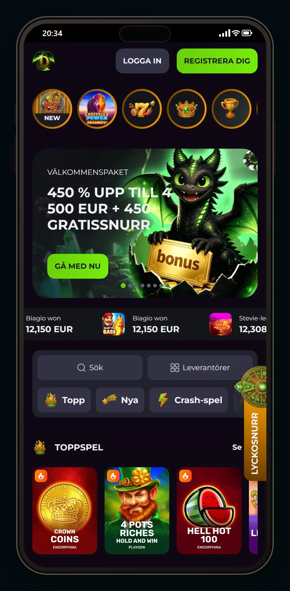 casino utan svensk licens ecopayz: startsidan hos Drakaris